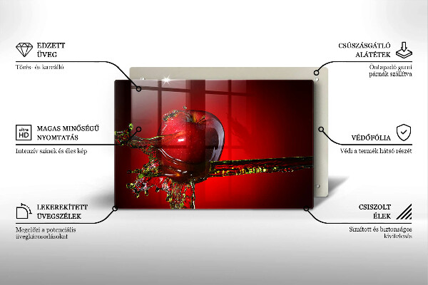 Worktop saver Apple fruit in water