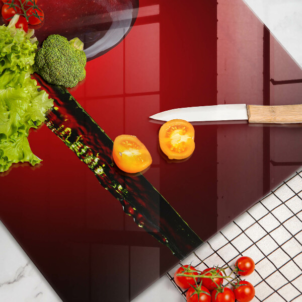 Worktop saver Apple fruit in water