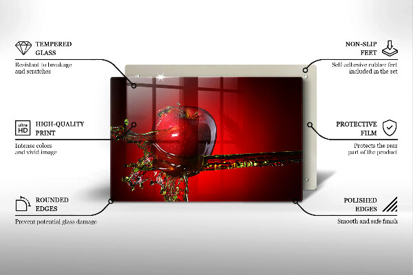 Worktop saver Apple fruit in water