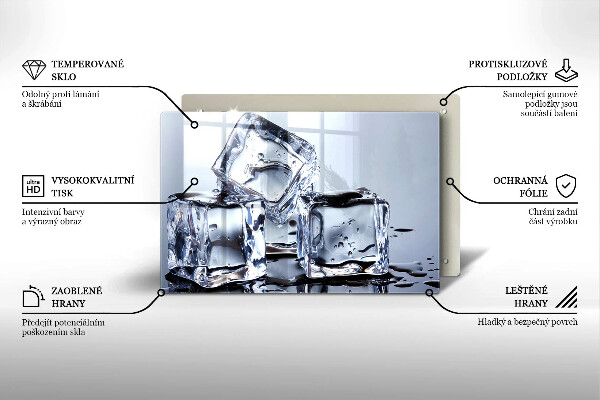 Worktop saver Ice cubes