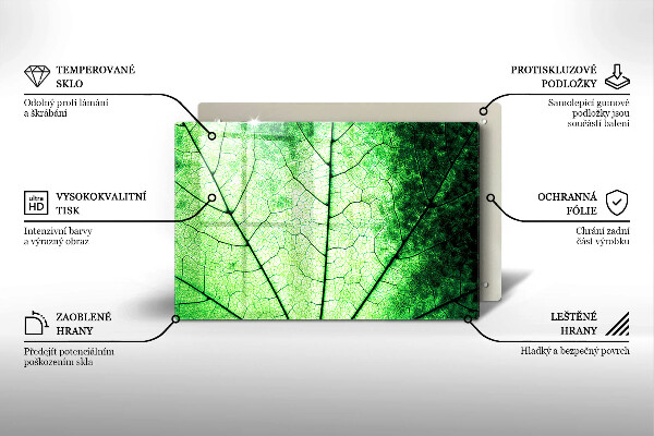 Worktop saver Decorative leaf