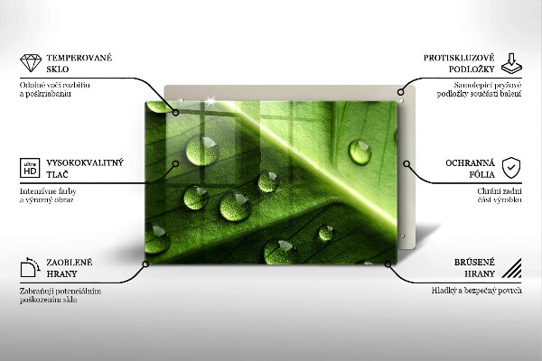 Worktop saver Nature Rosa and Leaf