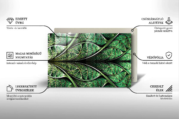 Worktop saver Vein leaf structure