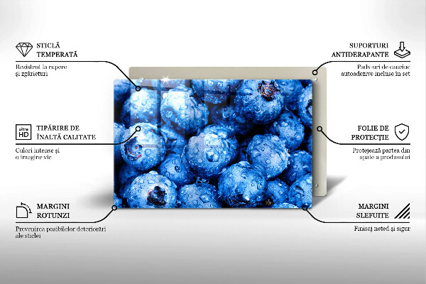 Worktop saver Juicy blueberries