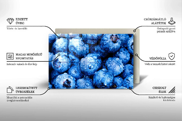 Worktop saver Juicy blueberries