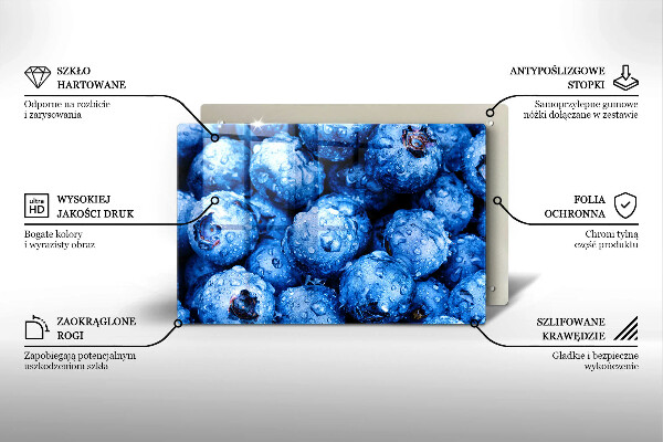 Worktop saver Juicy blueberries