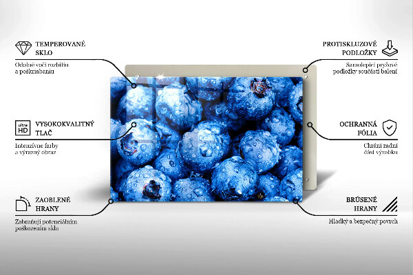 Worktop saver Juicy blueberries