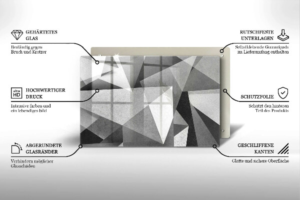 Worktop protector Concrete sharp abstraction