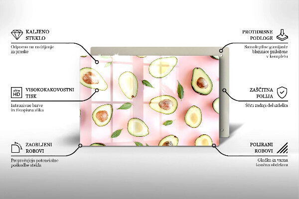 Worktop saver Avocado pattern
