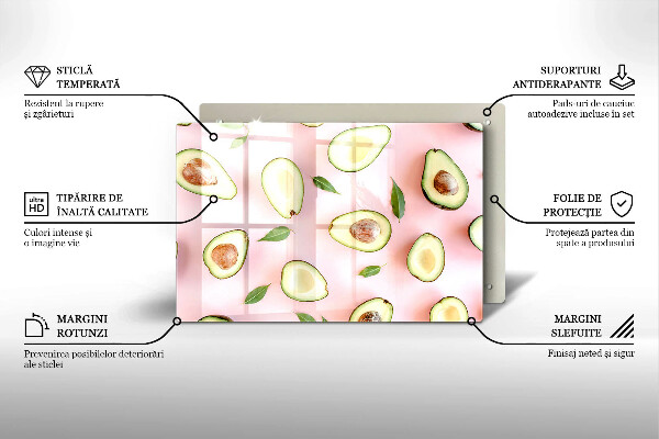 Worktop saver Avocado pattern