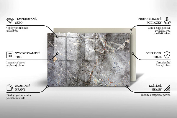 Worktop saver Stone texture