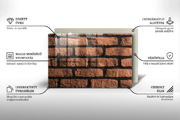 Worktop saver Brick wall