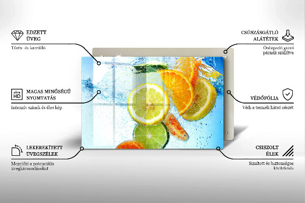 Worktop saver Juicy citrus water