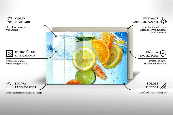 Worktop saver Juicy citrus water