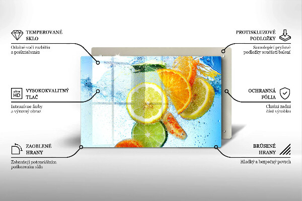 Worktop saver Juicy citrus water