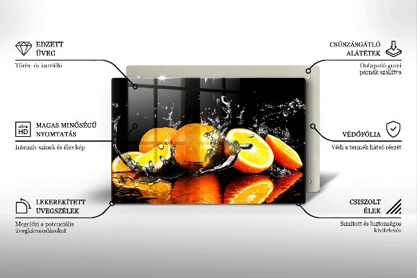 Worktop saver Juicy fruit oranges