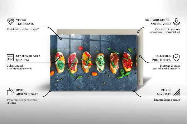 Worktop saver Colorful Sandwiches