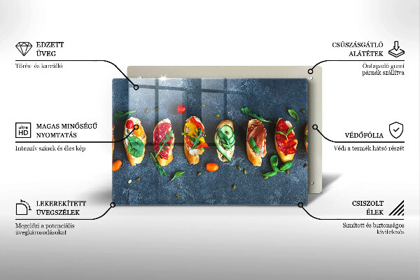 Worktop saver Colorful Sandwiches