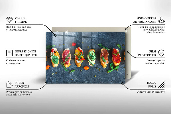 Worktop saver Colorful Sandwiches