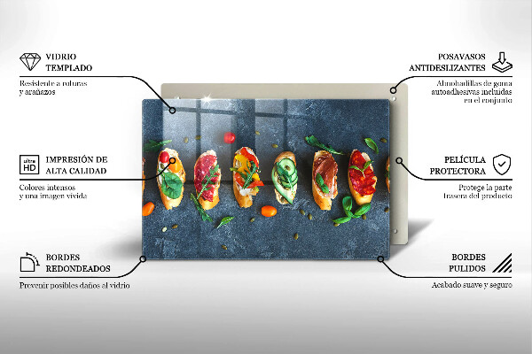 Worktop saver Colorful Sandwiches