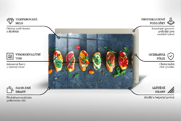 Worktop saver Colorful Sandwiches