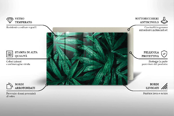 Worktop saver Plants leaves