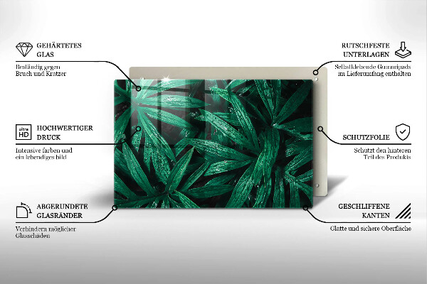 Worktop saver Plants leaves