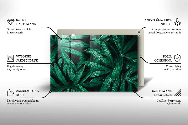 Worktop saver Plants leaves