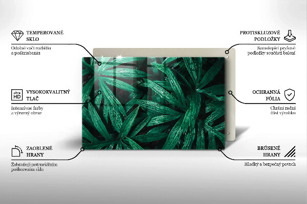 Worktop saver Plants leaves