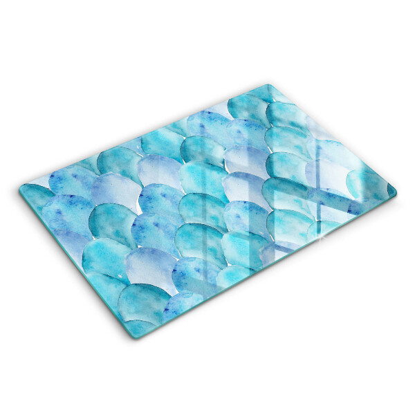 Worktop saver Watercolor scales