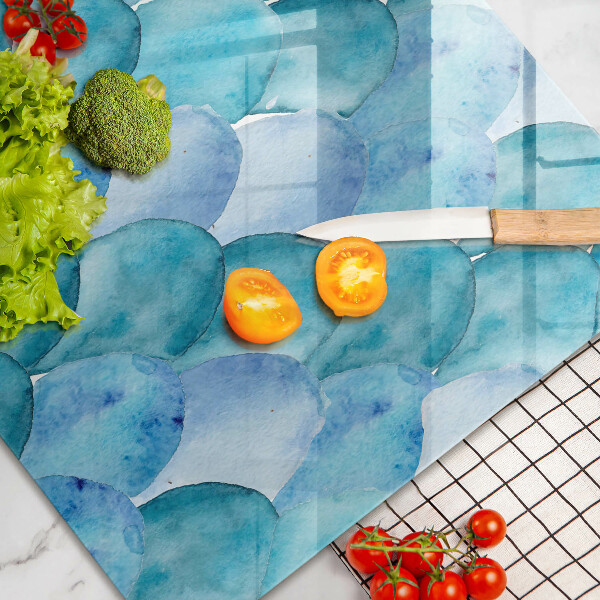 Worktop saver Watercolor scales