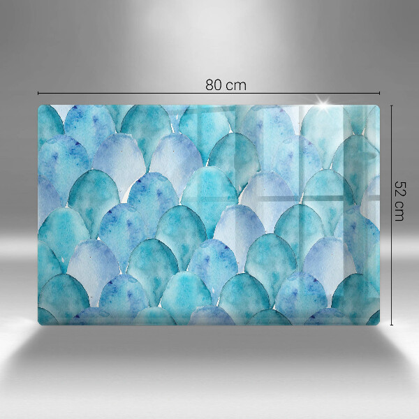 Worktop saver Watercolor scales