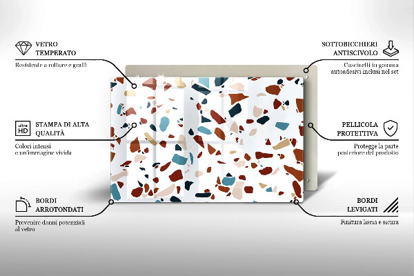 Work surface savers Decorative stone