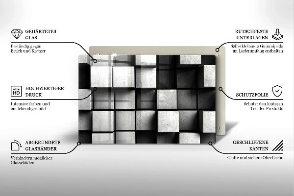 Work surface savers 3D geometry background