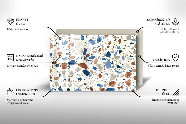 Work surface savers Decorative stone stone