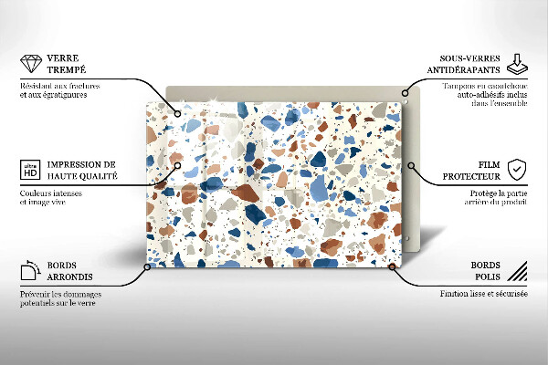 Work surface savers Decorative stone stone