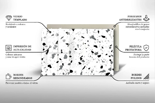 Work surface savers Decorative stone gres