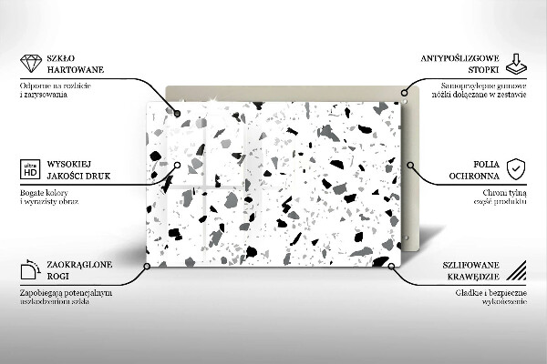 Work surface savers Decorative stone gres