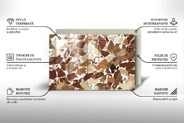 Work surface savers Decorative stone stains