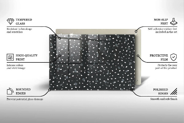 Work surface savers Decorative stone