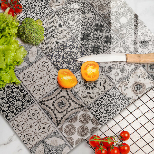 Induction hob protector Decorative tiles