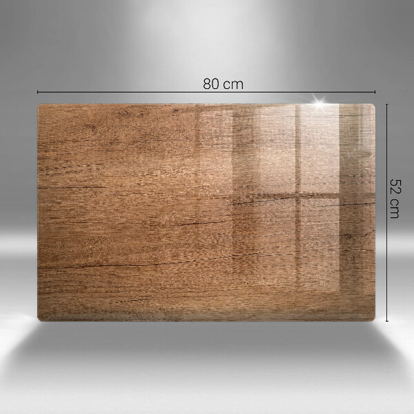 Induction hob protector Wood texture