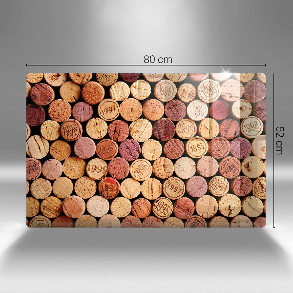 Worktop saver Wine corks pattern
