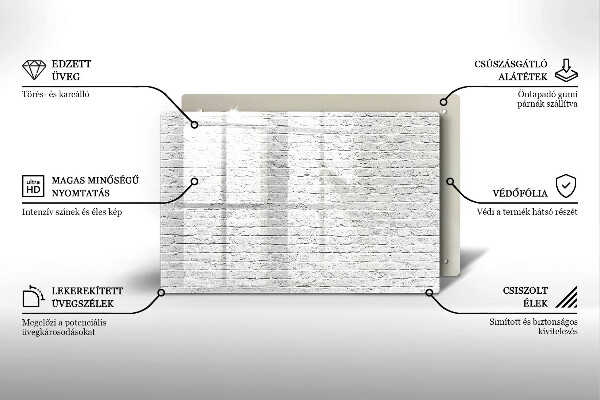 Worktop saver Brick wall