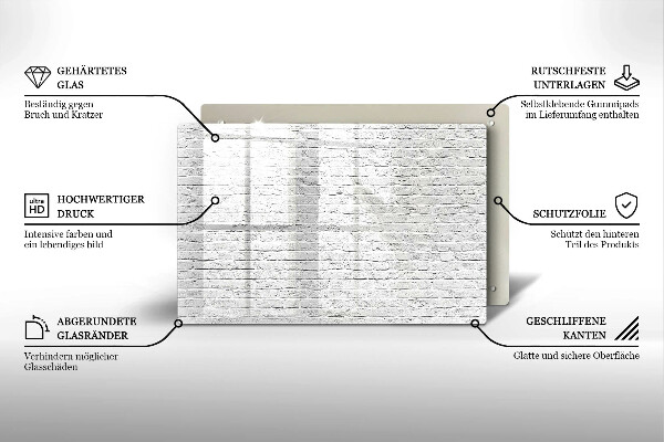 Worktop saver Brick wall