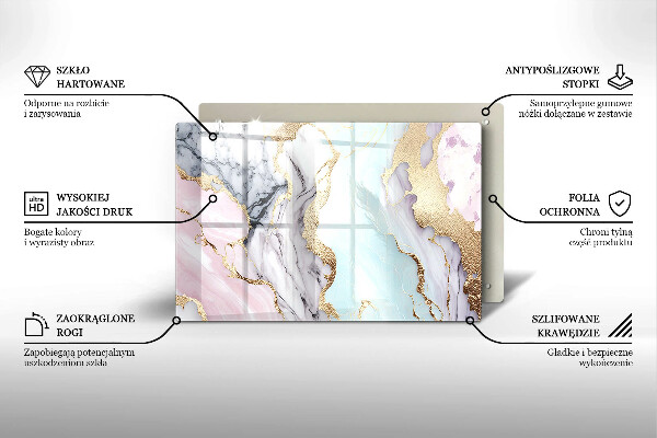 Worktop saver Pastel marble