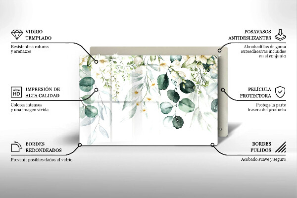 Worktop saver Watercolor plants