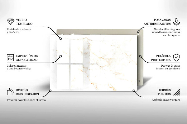 Worktop saver Elegant stone marble
