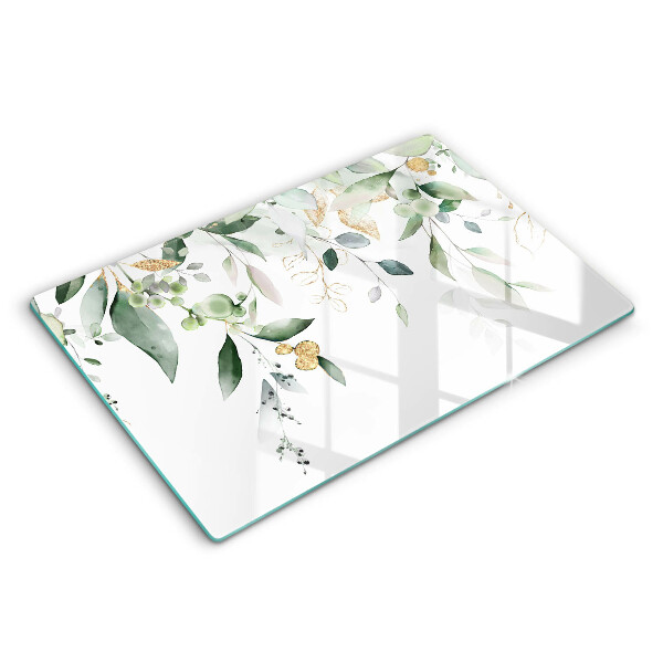 Worktop saver Watercolor leaves