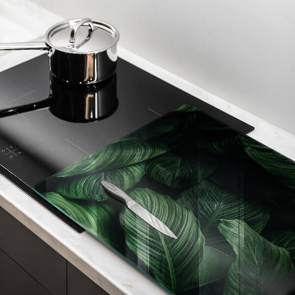 Worktop saver Dark leaves